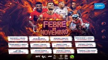 Febre de Novembro na DStv