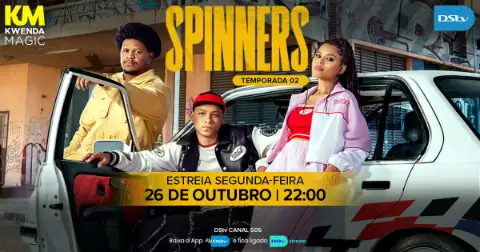 A segunda temporada de Spinners chega aoKwenda Magic com mais velocidade, rivalidades e adrenalina em Outubro