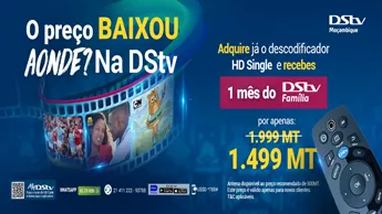 Novos preços dos kits DStv