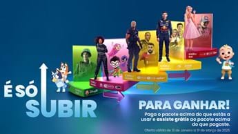 Comece o novo ano ‘em grande’ com a promoção ‘é só subir’ da DStv e GOtv