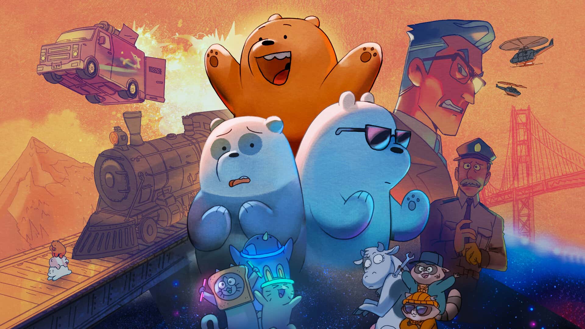 Daniel Chong takes us inside We Bare Bears: The Movie on Cartoon ...
