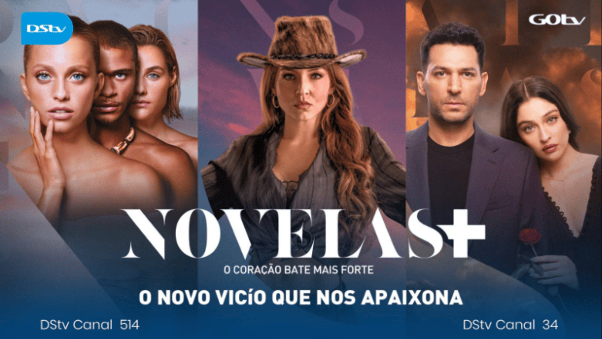  A DStv traz os novos canais Novelas+ para as suas telas!