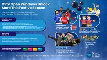 Festive Surprises Await with DStv’s Open Windows