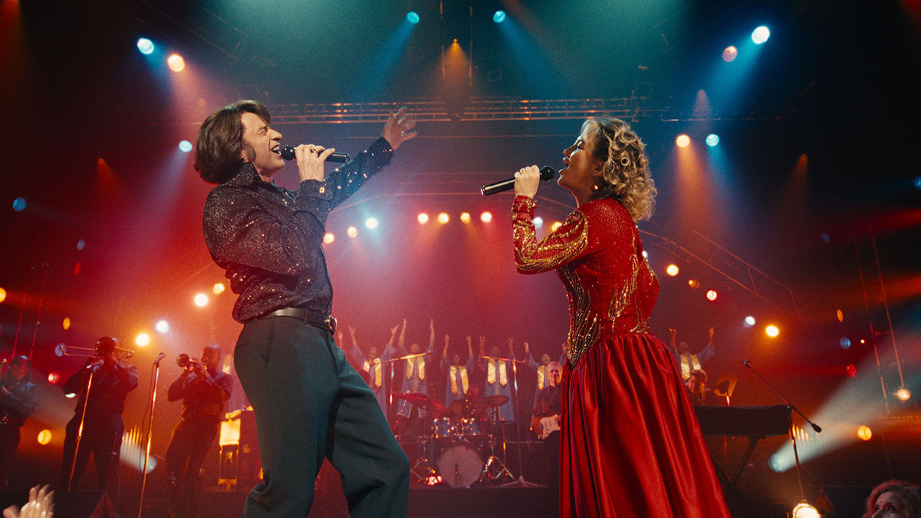 Hugh Jackman and Kate Hudson in Song Sung Blue