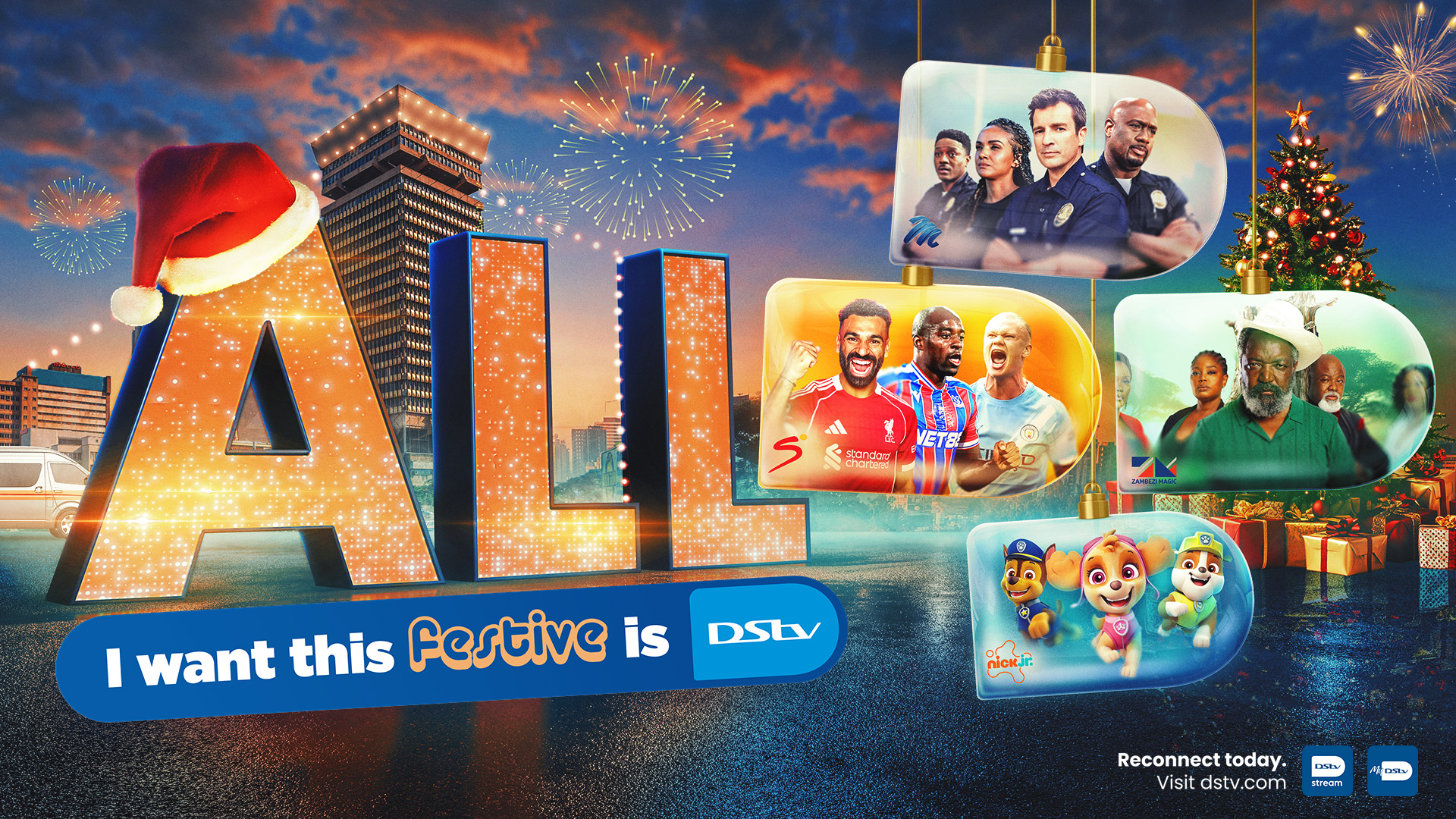 All You Want This Holiday Is on DStv