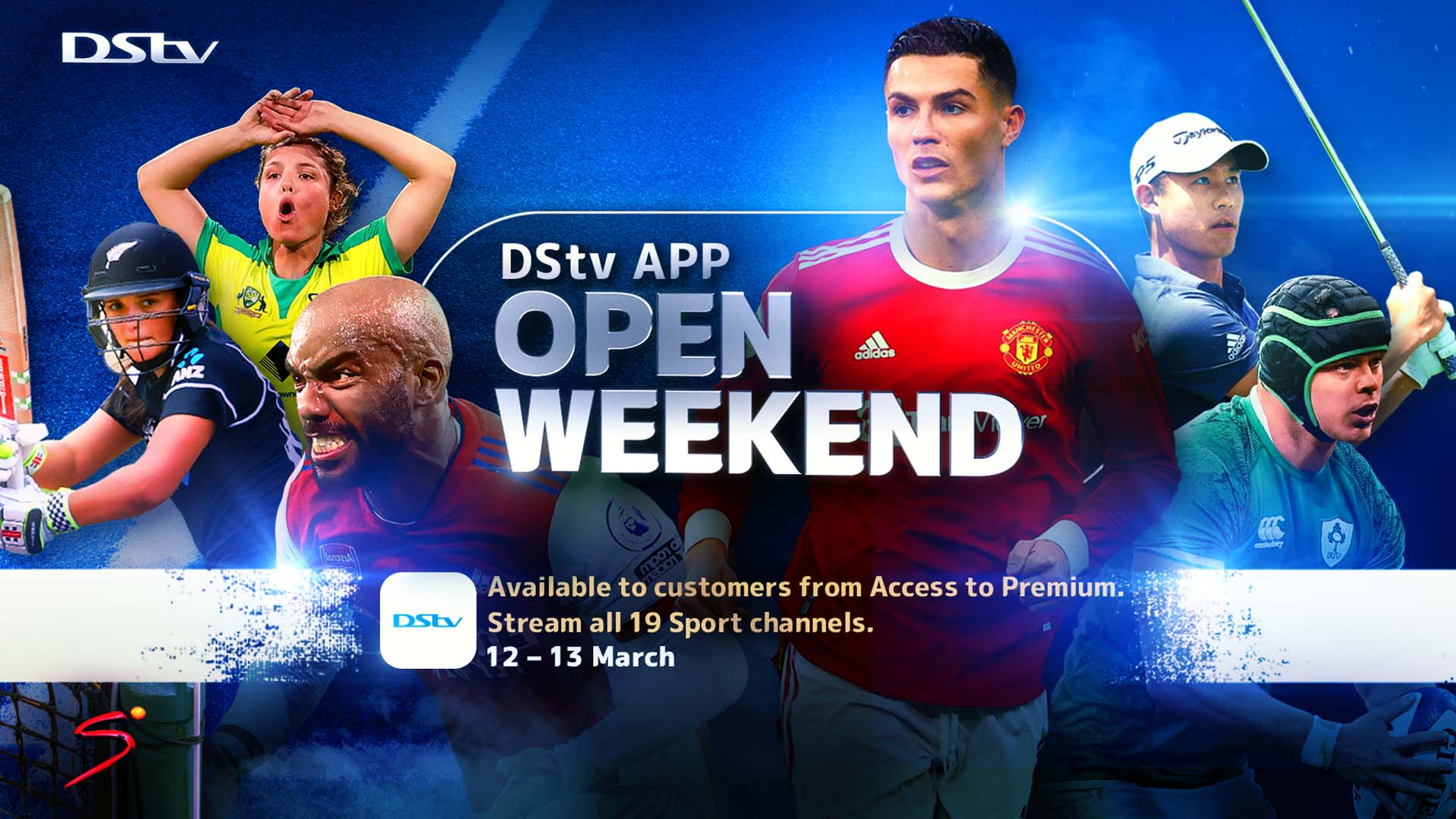 DStv App Sport Open Window 12-13 March 2022 Watch it on the DStv App