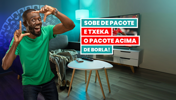 Nova Campanha "Sobe de Pacote"