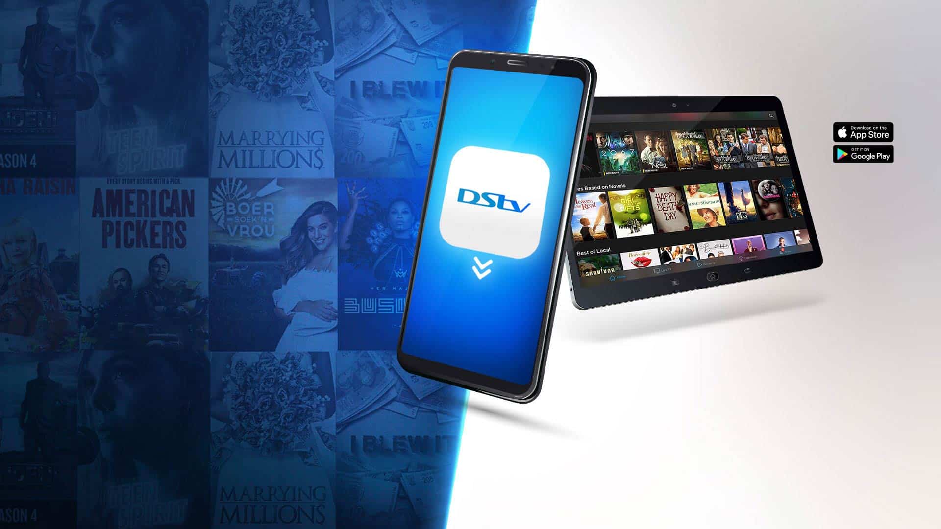Shows on the go with the DStv App