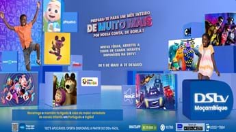 Transforma a tua casa num ‘país das maravilhas’ de diversão com o sinal aberto dos canais infantis da DStv