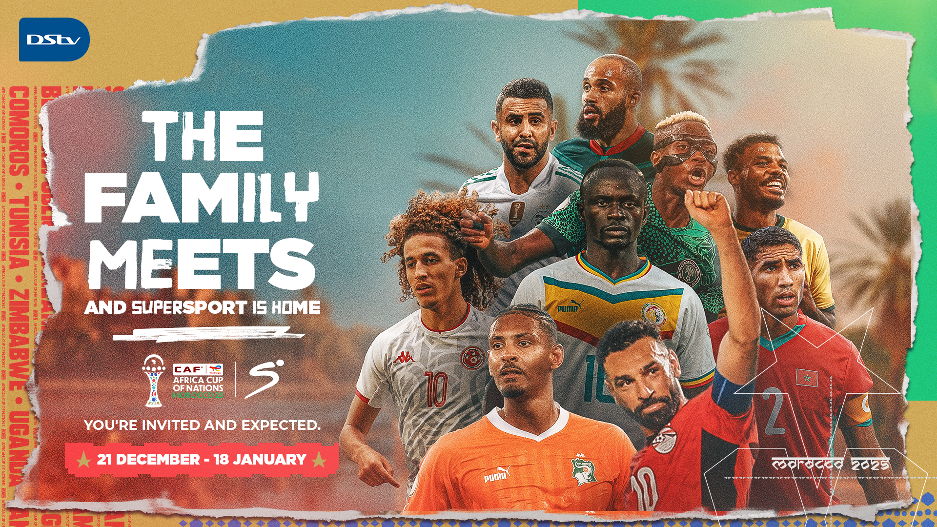 O maior campeonato de futebol africano está de volta!